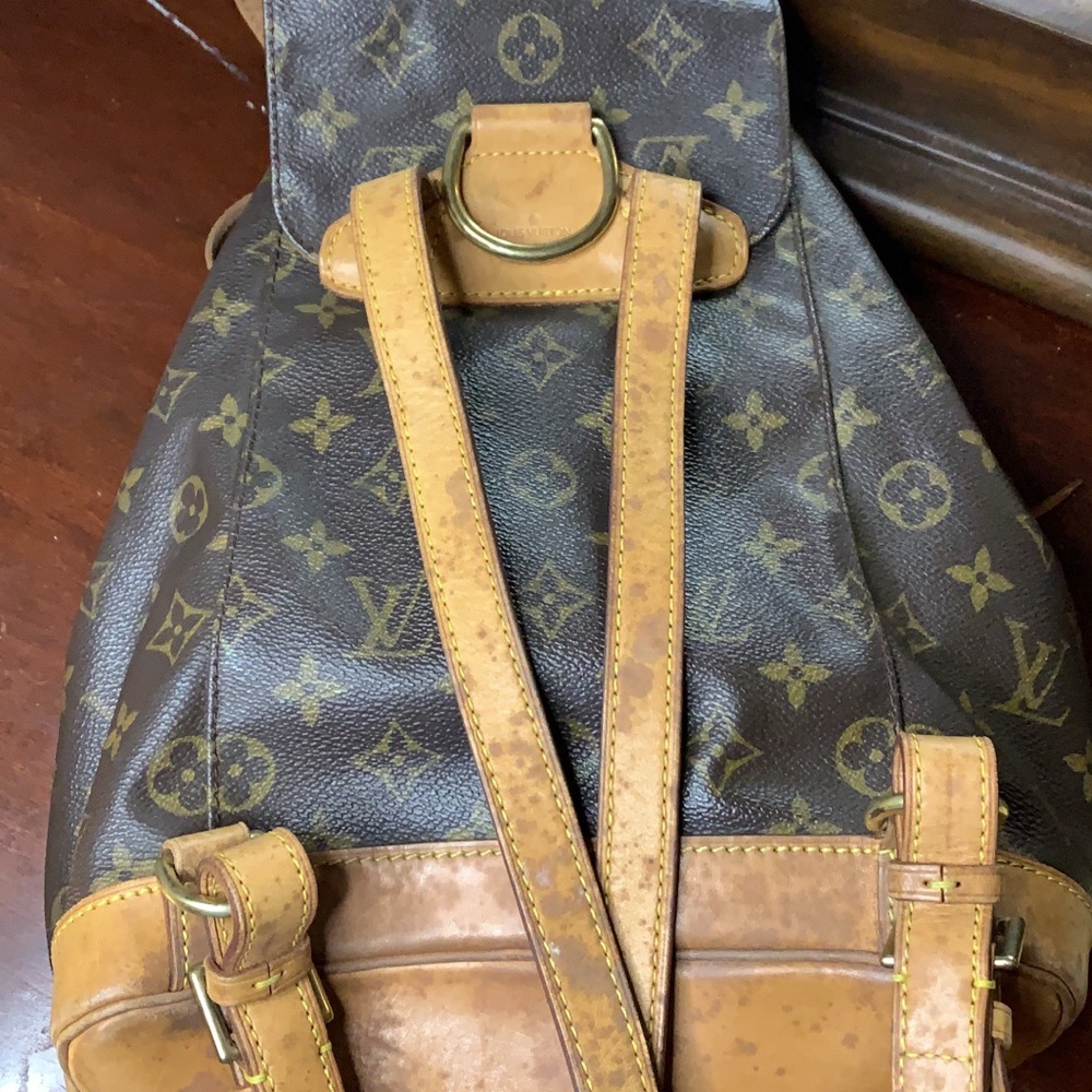 LV Monogram Montsouris Backpack